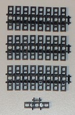 Lego 25 x Kettenglied breit schwarz Kettengli...