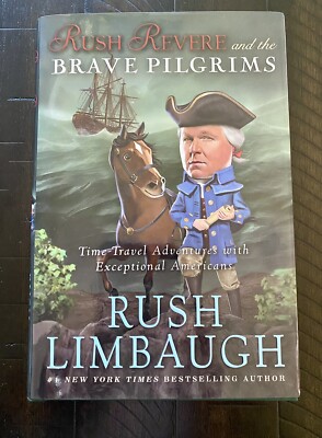 RUSH REVERE AND THE BRAVE PILGRIMS Time Travel Adventures Book