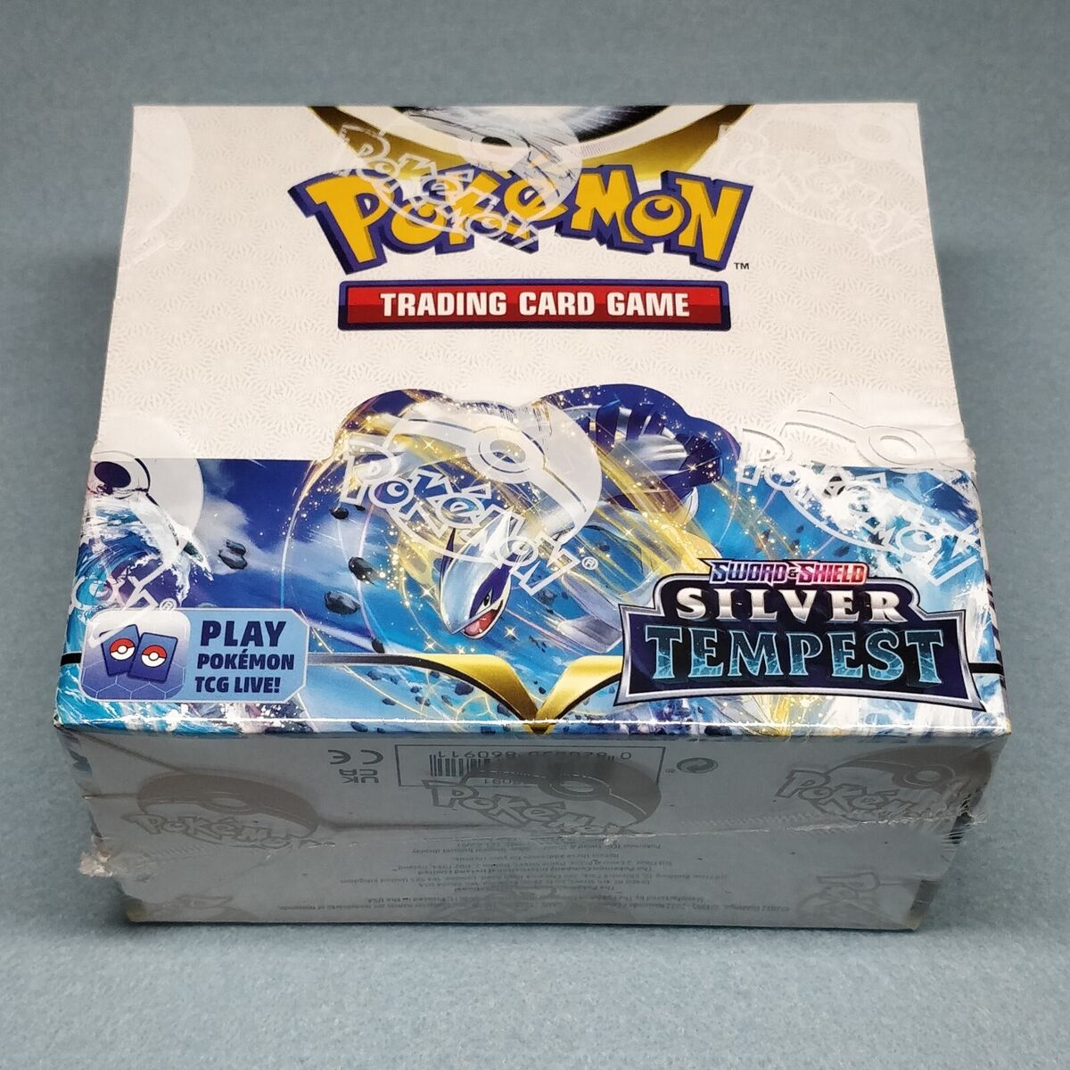 1x Pokemon Sword & Shield Silver Tempest Booster Box 36 1x Pokemon Sword & Shield Silver Tempest Booster Box 36