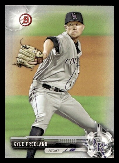 2017 Bowman #BP109 Kyle Freeland Colorado Rockies