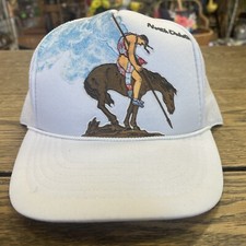 Vintage Snapback Trucker Hat North Dakota