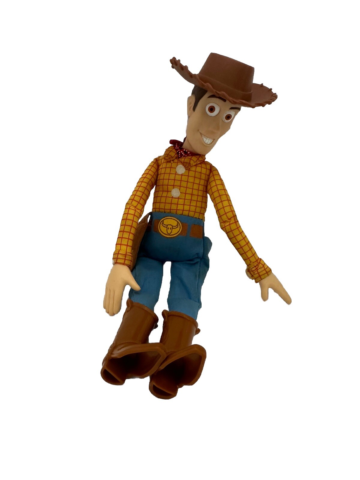 Vintage 90s Toy Story Sheriff Woody Burger King Happy Meal Toy Figure from Pixar