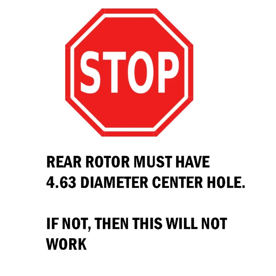 Front Rear Drilled Rotors Ceramic Brake Pads Kit for Silverado Sierra 1500 2500 - Image 4 of 4