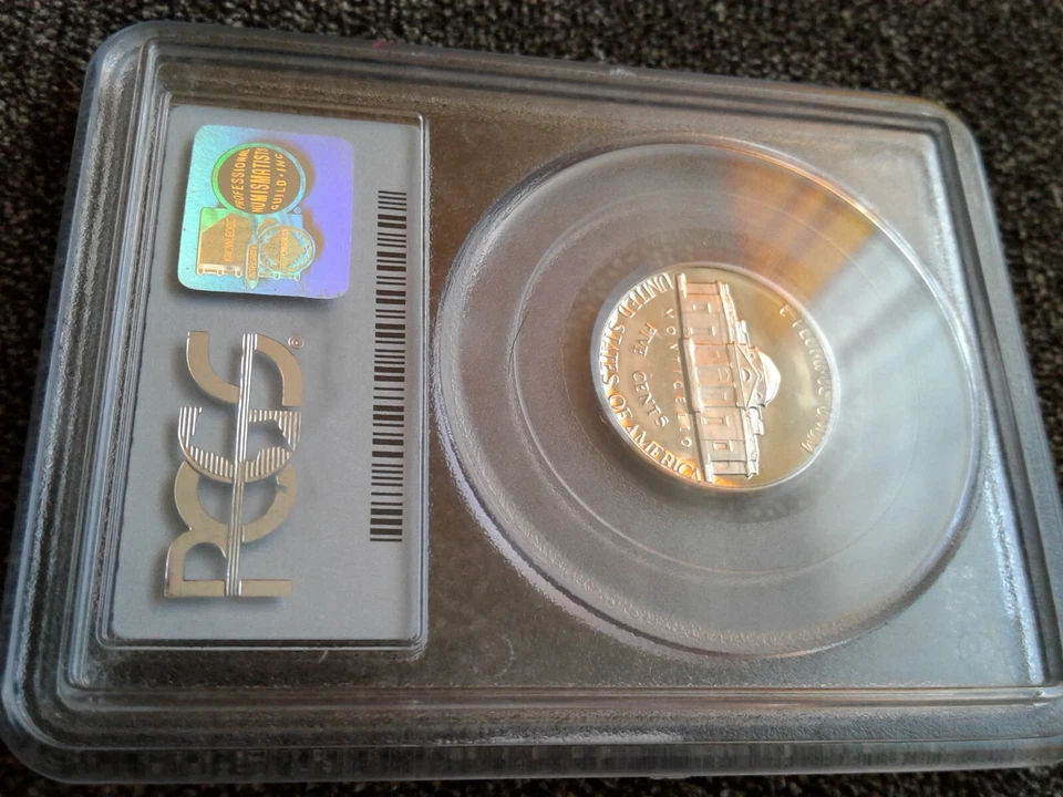 1976-S 5 Cent PCGS - PR68DCAM 5C - Image 2 of 4