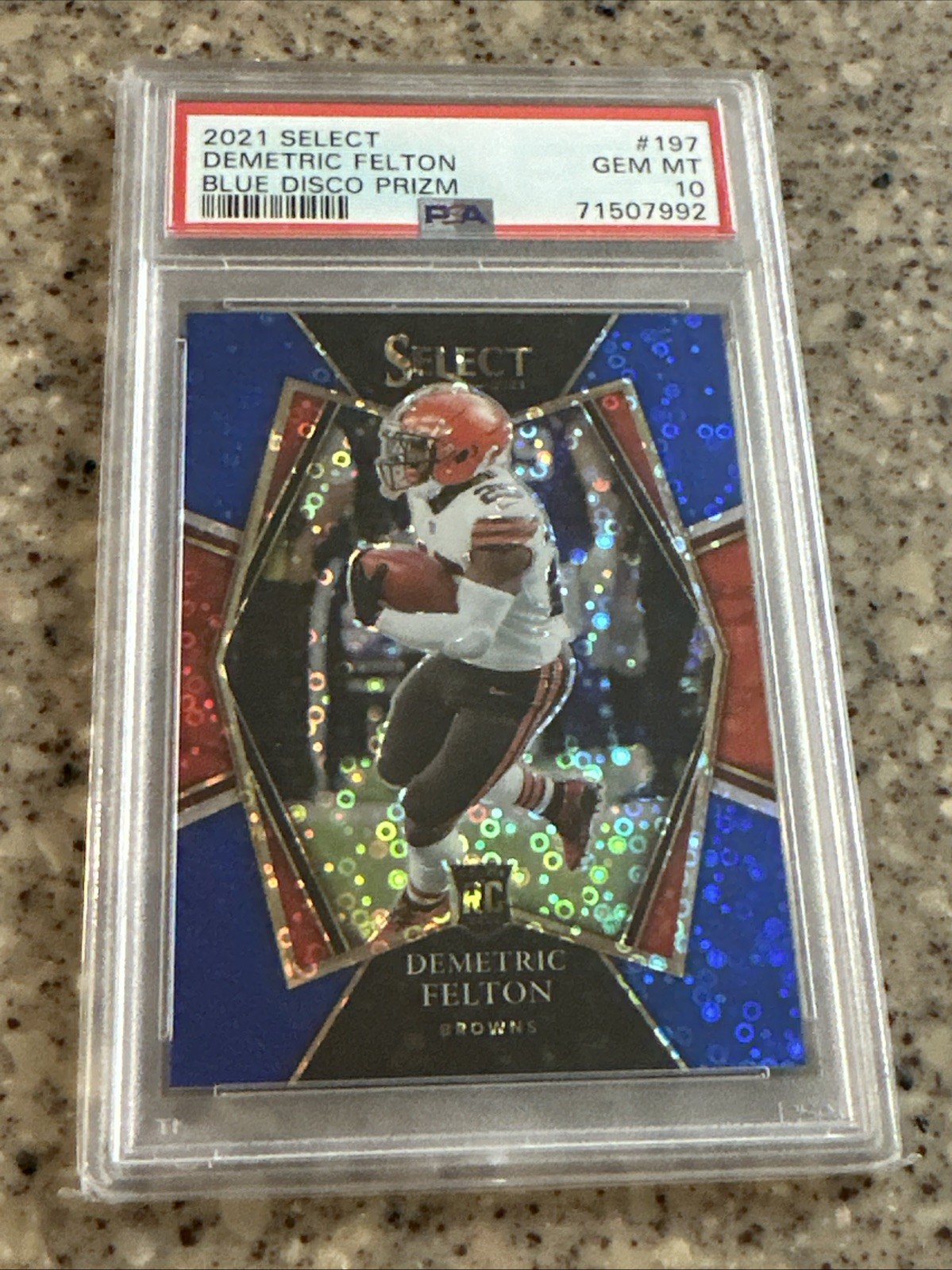 Demetric Felton Panini Select #197 Blue Disco