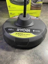 RYOBI 12in, 2300PSI Electric Pressure Washer Surface Cleaner Attachment 1.4 Gpm