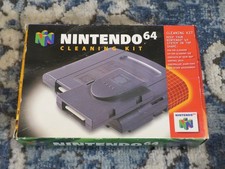 Nintendo 64 Cleaning Kit in Box 1998 Authentic OEM CIB Unused NUS A LK