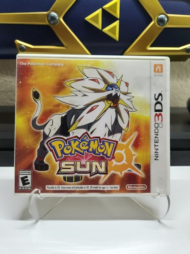 Pokémon Sun - Nintendo 3DS /Case Only / No Game / Authentic USA Version