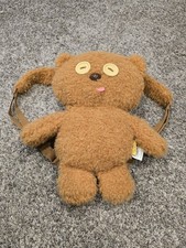 Universal Studios Despicable Me Minion Mayhem Tim Teddy Bear Plush Backpack 15"