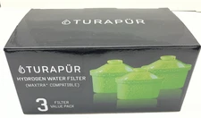 Turapur Hydrogen Water Filters Maxtra Compatible 3 Filter Value Pack New