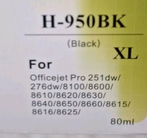 Cartuccia di inchiostro H-950BK (Nero) XL Office Key Pro 80ml nuova sigillata - Foto 2 di 7