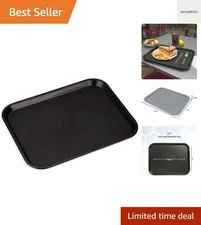 Fast Food Cafeteria Tray 14" x 18", Durable Polypropylene with Slip-Resistant...