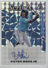 2021 Panini Mosaic Scripts Victor Mesa Jr #SCR-VM Auto n1u