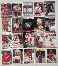 Detroit Red Wings card lot (lot B) over 50 different - Howe Yzerman Probert