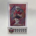 2025 Topps Finest Football #243 Drake Maye Rare Red Geometric #3/3 SSP CL