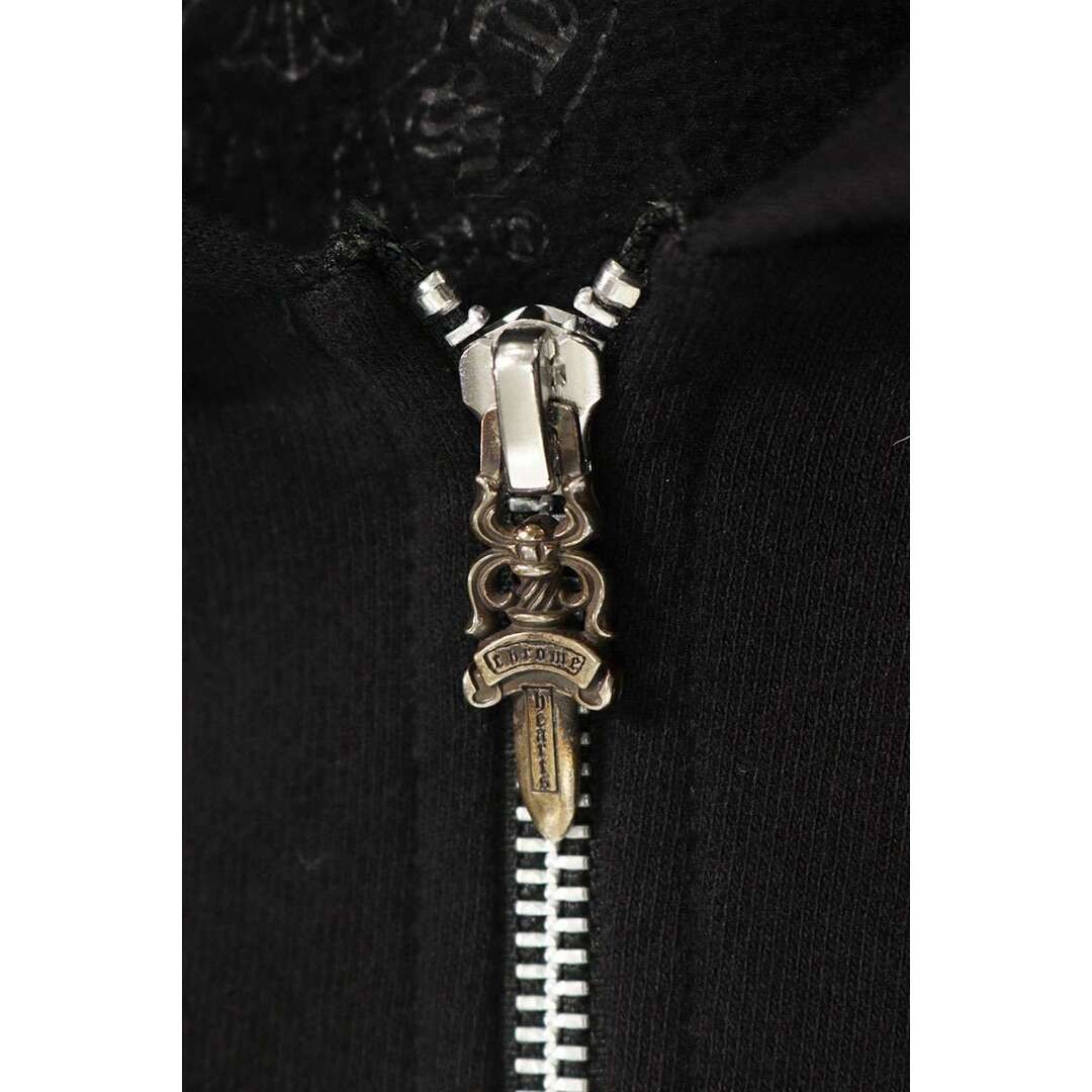 Chrome Hearts BELLA HD ZIP LNG Embroidered up Hoodie Men's S Used 5ec4b977aa92cb thumbnail 4