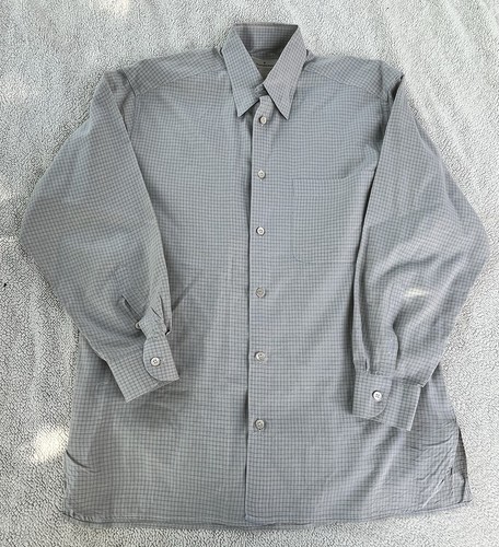 Ermenegildo Zegna Herren Hemd Größe Large kariert Langarm - 100% Baumwolle - Bild 3 von 9