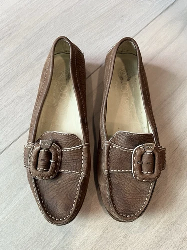 TOD’S Mocassini mocassini Tod's in pelle marrone fibbia donna taglia 36 5