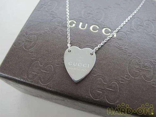 Collana Gucci motivo cuore ottima #631