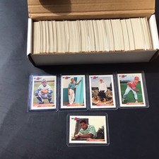 1992 Bowman Baseball Complete Set, 705 Cards
