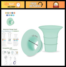 19mm Breast Pump Flange Insert for Medela, Spectra, Elvie, Ameda - 24mm to 19mm