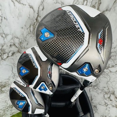 Cobra AEROJET MAX Driver 9° Fairwayholz 5W 18,5° AEROJET Utility 4H 21° SR RH