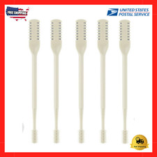 5 Pcs 2-In-1 Nasal Hair Cutter, Upgrade Double Sided Nose Hair Knife, 360  - USA