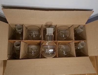 10 Rundkolben 500 ml NS34,5 Duran - Schott Germany