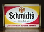 Rare Vintage 1962 SCHMIDT’s Beer Of Philadelphia Full Taste Beer Bar Light Sign