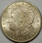 1921-P $1 Morgan Silver Dollar - UNC Book Value at $115 - Raw Coin Gold-Toned