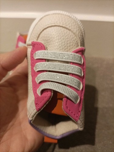3-6 Baby Boots Soft Sole Colouring Booties Sweet Cute - Picture 8 of 10