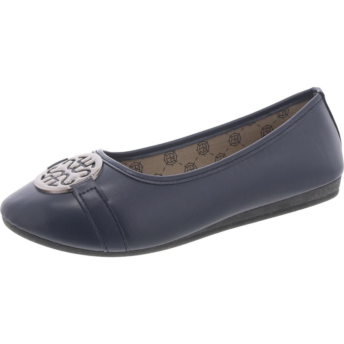 Женские мокасины-слипоны Harborsides Anabel темно-синего цвета шириной 7 см (C, D, W) BHFO 5911