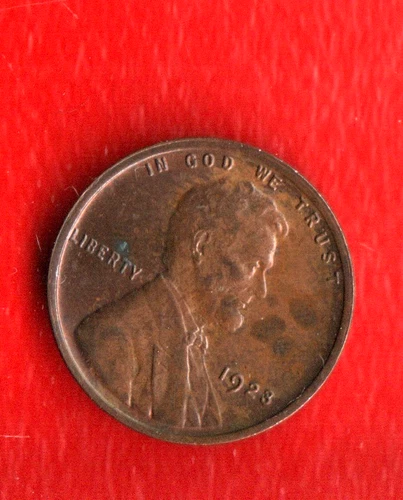 1923 (P) Lincoln Wheat Cent Penny 1c - VERY FINE