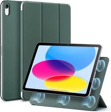 ESR iPad A16 11th/10th Gen 10.9 Case Magnetic Trifold Stand Cover Folio - Green