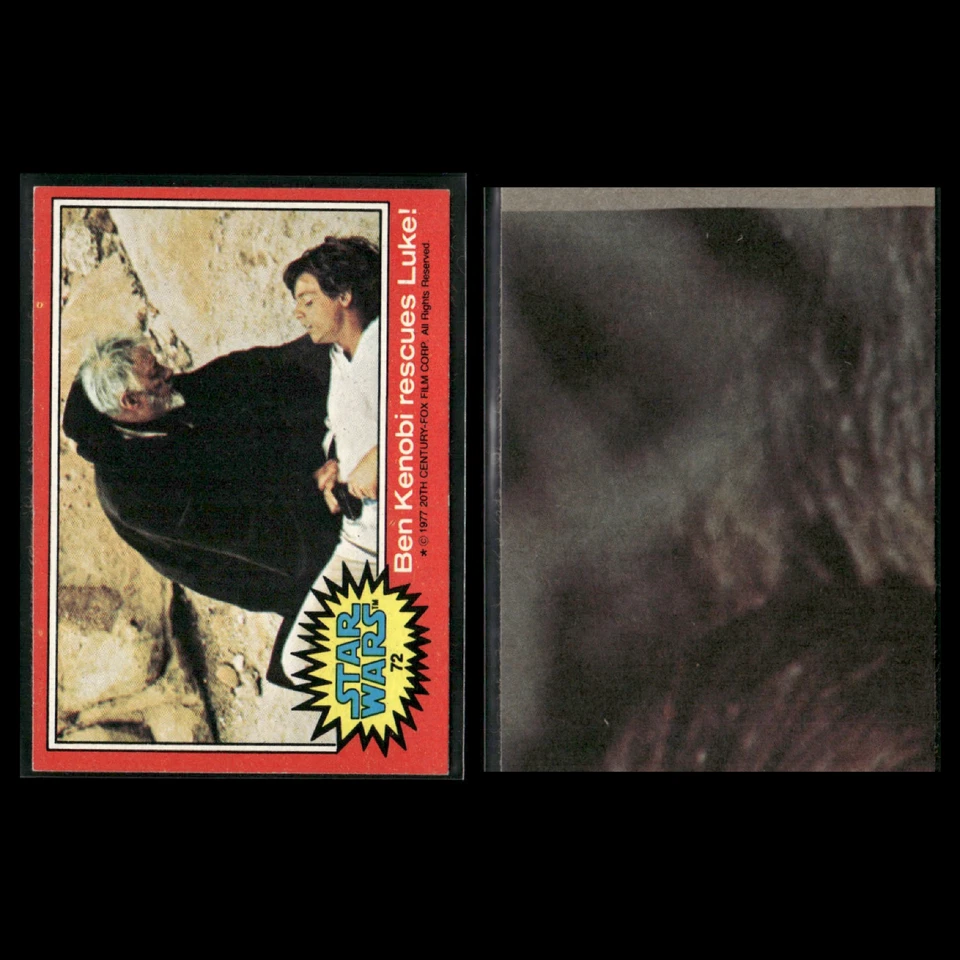 Star Wars 1977 Topps Lot (12) EX-VG Ben Obi-Wan Kenobi Vintage 1st Edition - Image 4 of 4