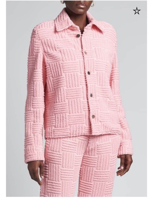 BOTTEGA VENETA Woven-Jacquard Toweling Shirt Size Large GENUINE RRP £1140 #M2 image 3
