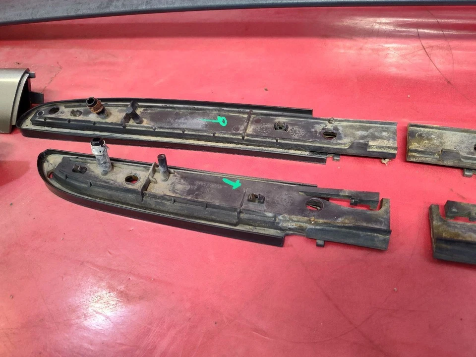 2002-2013 Cadillac Escalade EXT базовый багажник лыж крыша стойка полный комплект 11U краска - Изображение 4 из 4