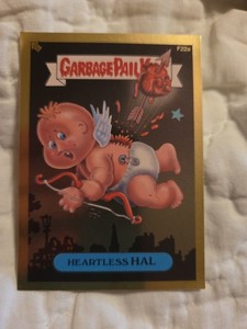 Topps 2004 Garbage Pail Kids ANS 2 #F22a HEARTLESS HAL Gold Foil Sticker/card