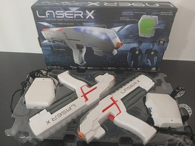 Laser X Ultra Double Blaster 60m Precious Games Gun Set