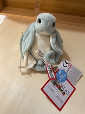 Douglas Toys Plush Stuffed Animal Backpack, Purse, Bag Charm, Aqua Turtle, 5