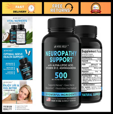 Natural Nerve Support Formula - Relief for Neuropathy, Trigeminal Neuralgia  Pa