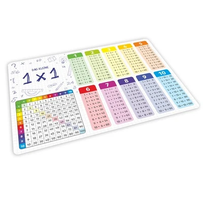 stabiles Vinyl Tischset das kleine 1x1 Kinder Platzset abwaschbar - Bild 1 von 4