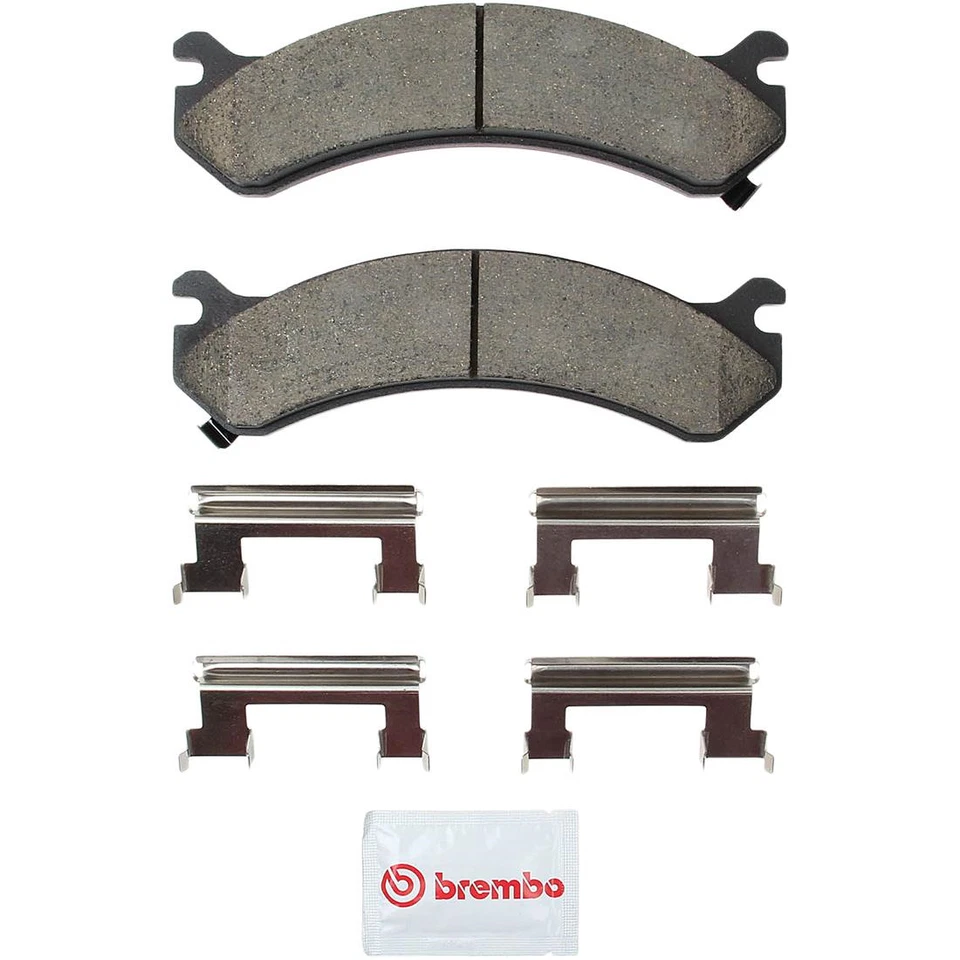 Pastilla de freno delantera trasera Brembo 8 para Chevrolet Silverado 1500 HD Classic 2007 Foto 3 de 4