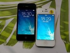 Original Apple iPhone 4/4s 8/16/32/64GB Fully UNLOCKED Black/White - 90 