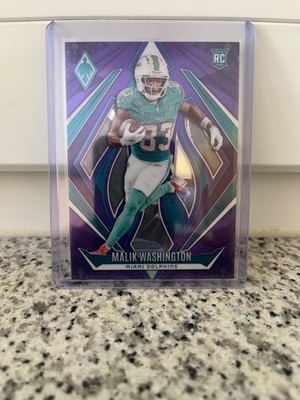 Panini Phoenix 2024 NFL Malik Washington RC Purple #No.222