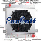 3Row Core Aluminum Radiator For 1962 Chrysler S Series Valiant 318 V8 AT/MT HOT