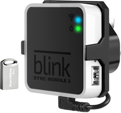 64GB USB-Stick Steckdose Halterung für Blink Sync Modul 2 Überwachungskamera System