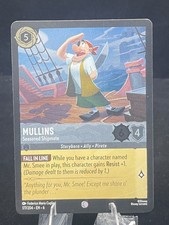 Disney Lorcana-Azurite Sea-Mullins - Seasoned Shipmate- 177-Cold Foil Holo-NM