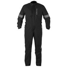 Alpinestar Hurricane all in one overall Motorcycle gear rain suit - Black