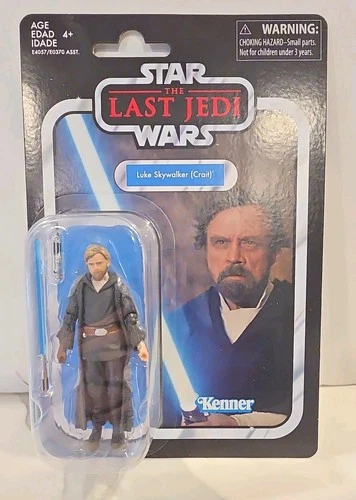 Star Wars The Vintage Collection Luke Skywalker (Crait) - Case Fresh! Rare!